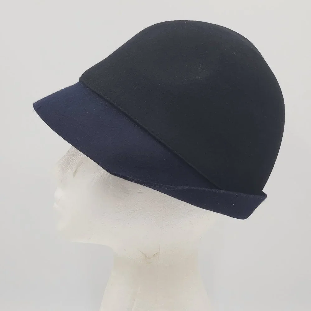 Vince Camuto 2-Tone Wool Cloche